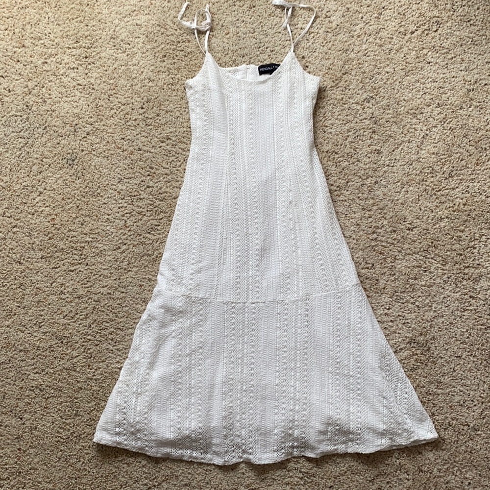 Kendall & Kylie Crochet White Dress M